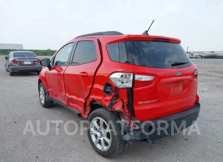 FORD ECOSPORT 2020 vin MAJ6S3GL6LC357598 from auto auction Iaai