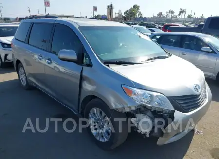 Toyota Sienna 2017 2017 vin 5TDYZ3DC7HS768050 from auto auction Iaai