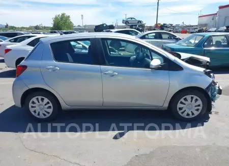 TOYOTA YARIS 2015 vin VNKKTUD31FA043560 from auto auction Iaai