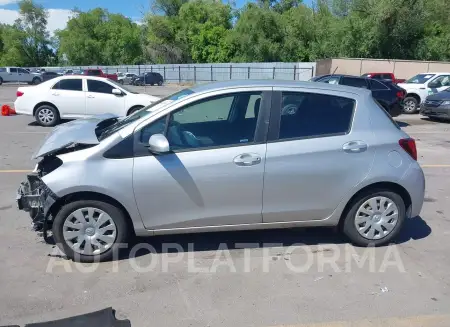 TOYOTA YARIS 2015 vin VNKKTUD31FA043560 from auto auction Iaai