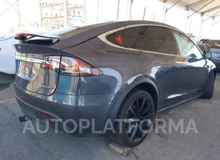 TESLA MODEL X 2020 vin 5YJXCBE2XLF300615 from auto auction Iaai