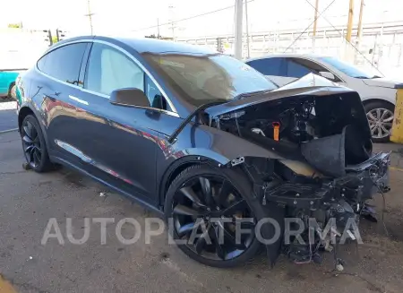 Tesla Model X 2020 2020 vin 5YJXCBE2XLF300615 from auto auction Iaai