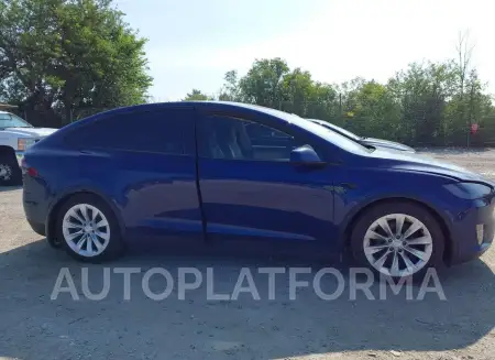 TESLA MODEL X 2018 vin 5YJXCDE26JF125904 from auto auction Iaai