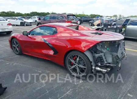 CHEVROLET CORVETTE STINGRAY 2023 vin 1G1YB3D42P5125003 from auto auction Iaai