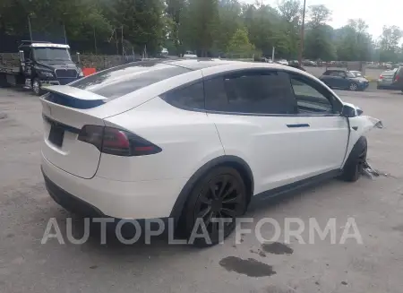 TESLA MODEL X 2022 vin 7SAXCDE58NF364616 from auto auction Iaai