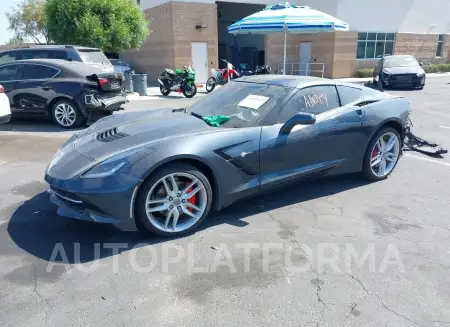 CHEVROLET CORVETTE 2019 vin 1G1YB2D79K5119826 from auto auction Iaai