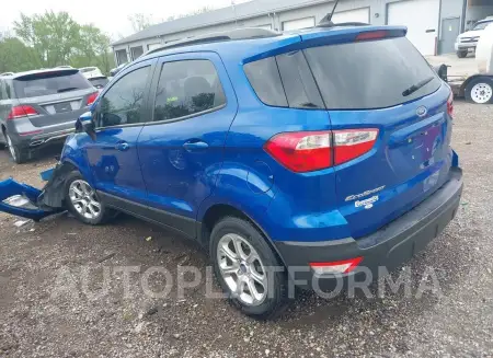 FORD ECOSPORT 2021 vin MAJ3S2GE7MC400314 from auto auction Iaai