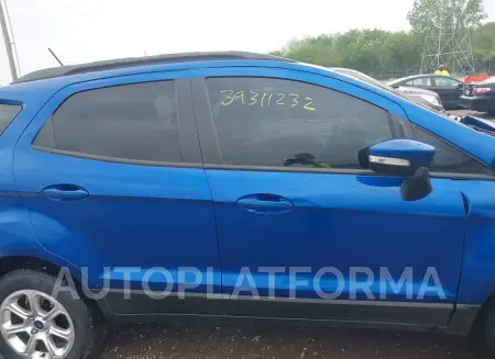 FORD ECOSPORT 2021 vin MAJ3S2GE7MC400314 from auto auction Iaai