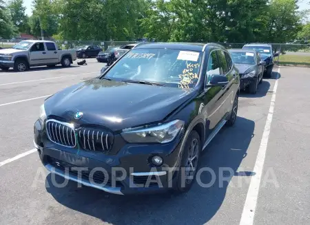 BMW X1 2018 vin WBXHT3C34J5L30345 from auto auction Iaai