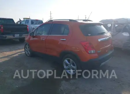 CHEVROLET TRAX 2015 vin KL7CJNSB9FB228921 from auto auction Iaai