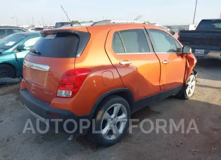 CHEVROLET TRAX 2015 vin KL7CJNSB9FB228921 from auto auction Iaai