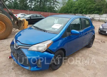 TOYOTA YARIS 2016 vin VNKKTUD30GA058407 from auto auction Iaai