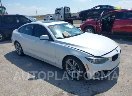 BMW 430I GRAN COUPE 2018 vin WBA4J1C59JBG81020 from auto auction Iaai