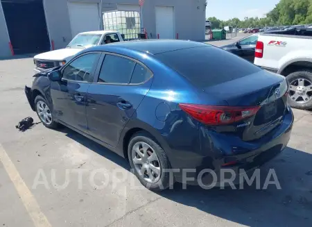 MAZDA MAZDA3 2015 vin 3MZBM1U77FM134789 from auto auction Iaai