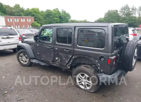 JEEP WRANGLER UNLIMITED 2021 vin 1C4HJXDG5MW815541 from auto auction Iaai