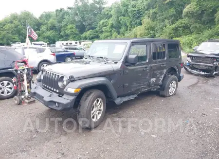 JEEP WRANGLER UNLIMITED 2021 vin 1C4HJXDG5MW815541 from auto auction Iaai