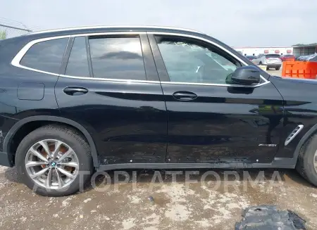 BMW X3 2018 vin 5UXTR9C5XJLC79344 from auto auction Iaai