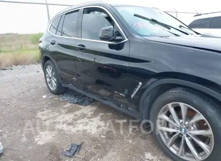 BMW X3 2018 vin 5UXTR9C5XJLC79344 from auto auction Iaai