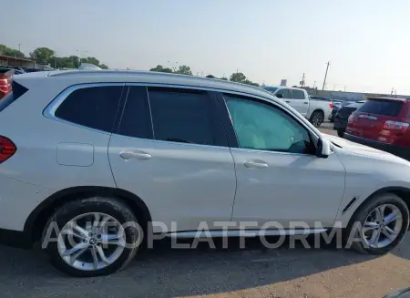 BMW X3 2020 vin 5UXTY3C06L9B74160 from auto auction Iaai