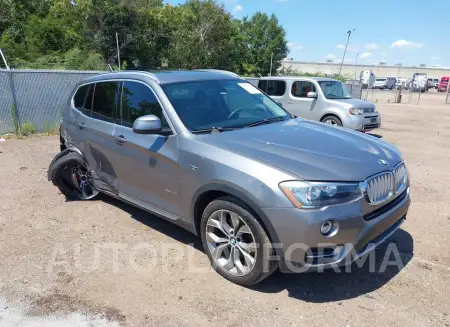 BMW X3 2016 2016 vin 5UXWX9C54G0D67867 from auto auction Iaai