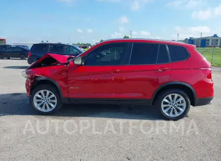 BMW X3 2017 vin 5UXWX9C58H0T14118 from auto auction Iaai