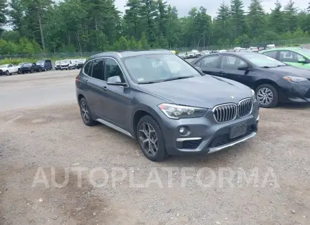 BMW X1 2018 2018 vin WBXHT3C39J5L27019 from auto auction Iaai