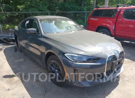 BMW I4 2024 2024 vin WBY83FB07RFR70303 from auto auction Iaai