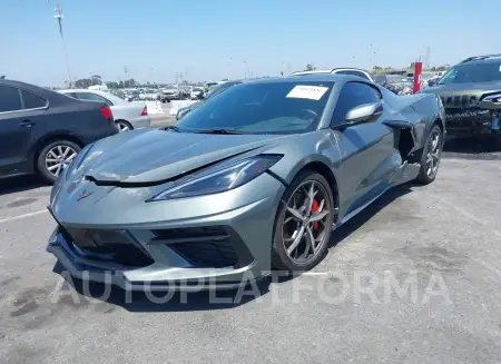 CHEVROLET CORVETTE STINGRAY 2022 vin 1G1YA2D42N5116084 from auto auction Iaai