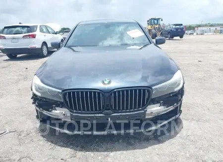 BMW 740I 2016 vin WBA7E2C54GG548178 from auto auction Iaai