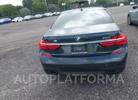 BMW 740I 2016 vin WBA7E2C54GG548178 from auto auction Iaai