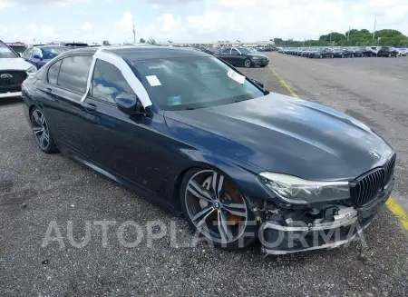 BMW 740I 2016 vin WBA7E2C54GG548178 from auto auction Iaai