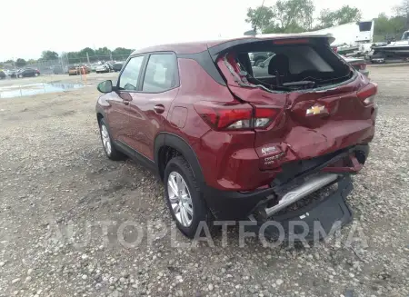 CHEVROLET TRAILBLAZER 2023 vin KL79MNSL6PB125323 from auto auction Iaai