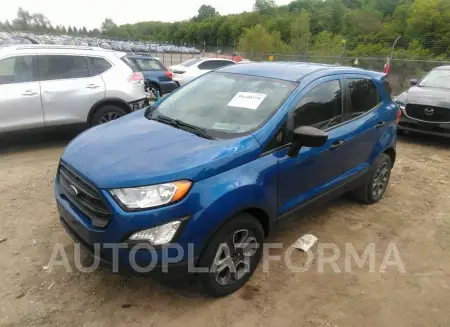 FORD ECOSPORT 2020 vin MAJ3S2FE0LC314732 from auto auction Iaai