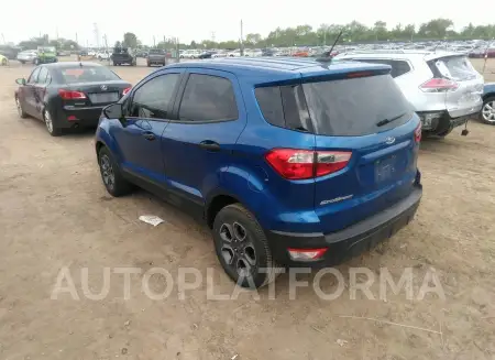 FORD ECOSPORT 2020 vin MAJ3S2FE0LC314732 from auto auction Iaai