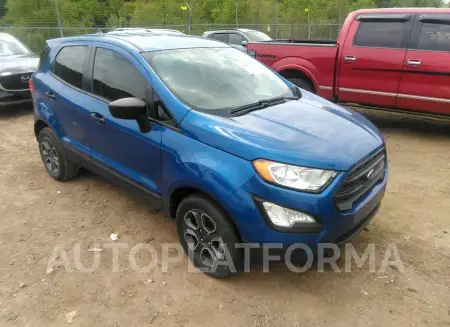 FORD ECOSPORT 2020 vin MAJ3S2FE0LC314732 from auto auction Iaai