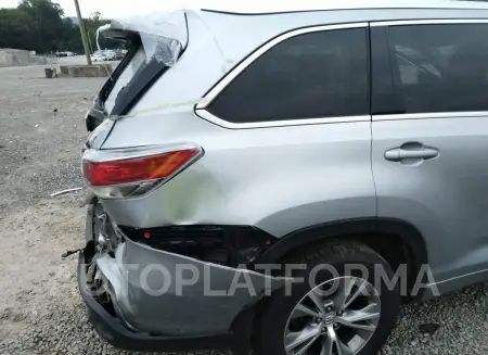 TOYOTA HIGHLANDER 2015 vin 5TDJKRFH5FS091353 from auto auction Iaai