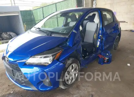 TOYOTA YARIS 2018 vin VNKKTUD37JA093694 from auto auction Iaai