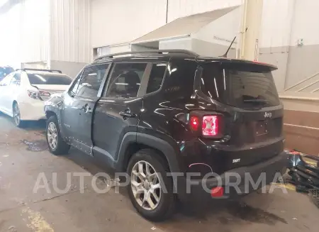 JEEP RENEGADE 2016 vin ZACCJABT3GPD83850 from auto auction Iaai