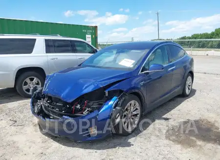 TESLA MODEL X 2018 vin 5YJXCBE21JF139407 from auto auction Iaai