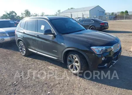 BMW X3 2017 2017 vin 5UXWX9C34H0W76557 from auto auction Iaai