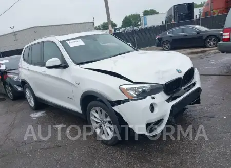 BMW X3 2017 vin 5UXWX9C59H0D97433 from auto auction Iaai