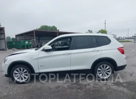 BMW X3 2017 vin 5UXWX9C59H0D97433 from auto auction Iaai