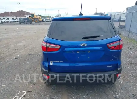 FORD ECOSPORT 2021 vin MAJ6S3GL5MC404007 from auto auction Iaai