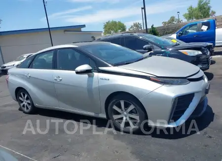 TOYOTA MIRAI 2018 vin JTDBVRBD9JA004767 from auto auction Iaai