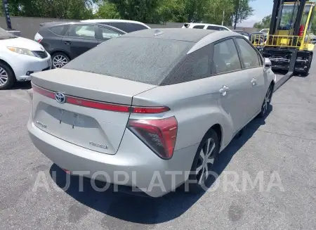 TOYOTA MIRAI 2018 vin JTDBVRBD9JA004767 from auto auction Iaai