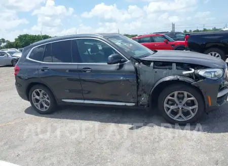 BMW X3 2020 vin 5UXTY3C01L9B78844 from auto auction Iaai