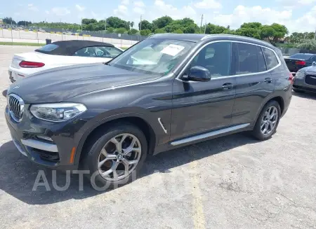 BMW X3 2020 vin 5UXTY3C01L9B78844 from auto auction Iaai