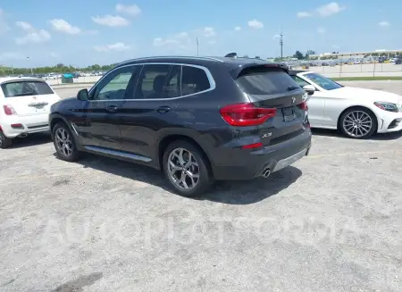 BMW X3 2020 vin 5UXTY3C01L9B78844 from auto auction Iaai