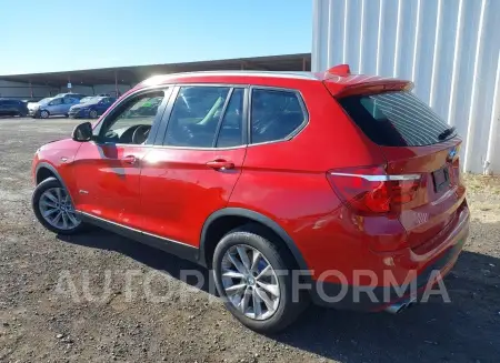 BMW X3 2017 vin 5UXWZ7C53H0U47142 from auto auction Iaai