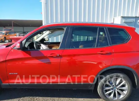 BMW X3 2017 vin 5UXWZ7C53H0U47142 from auto auction Iaai